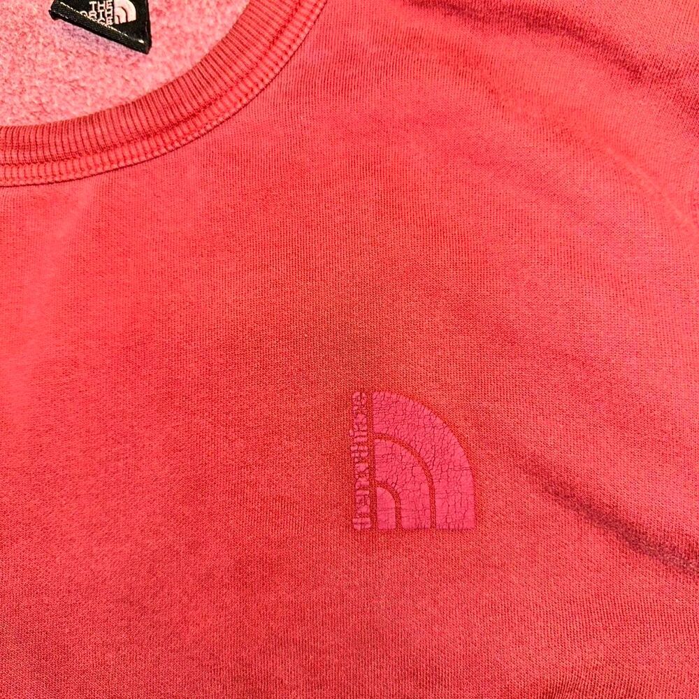 The-north-face Men's Pink and Red Crewneck Sweater - Picture 3 of 5